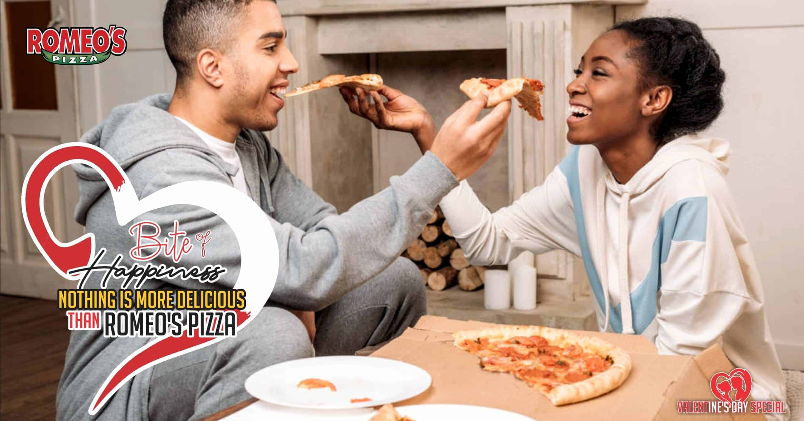 Nothing is more delicious than Romeo Pizza - Valentines day Special 2022