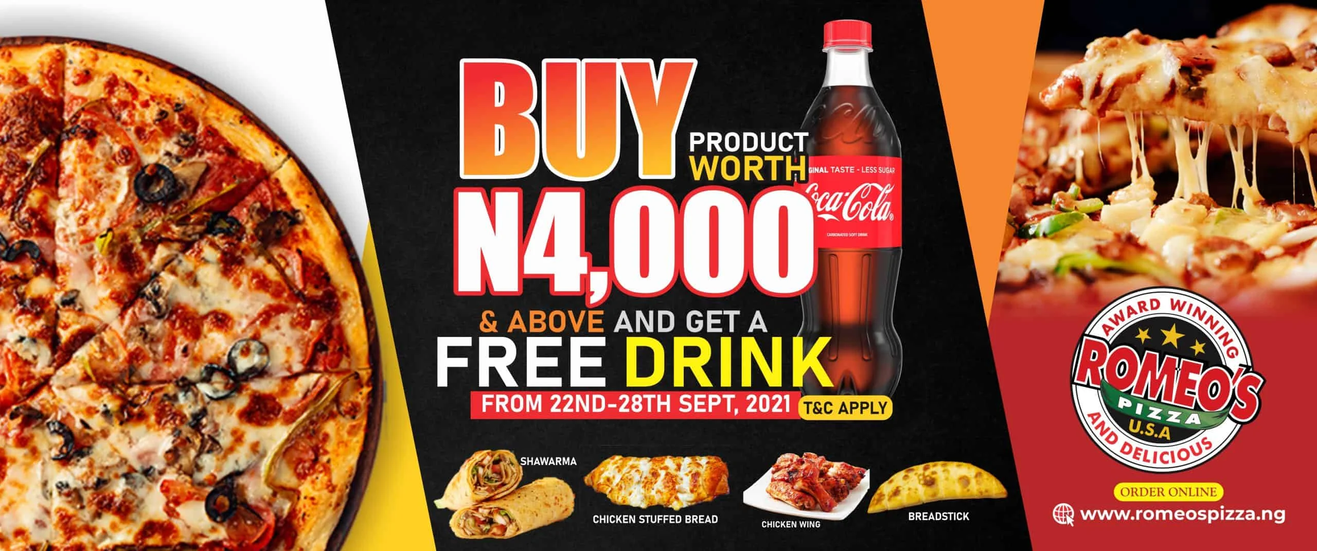 buy up to N4000, get a free drink