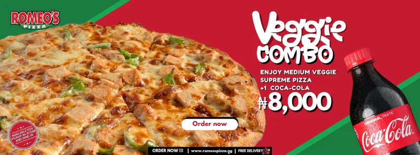Romeos Veggie Combo Deal for N8,000